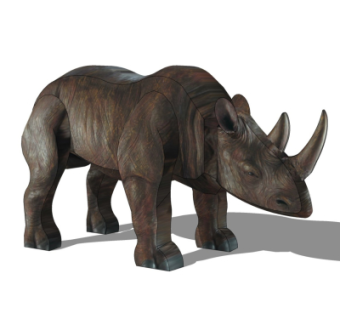 现代犀牛su模型