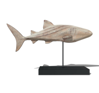 现代大鱼摆件su模型