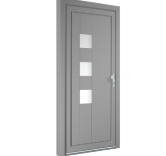 现代平开门组件su模型