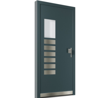 现代平开门组件su模型