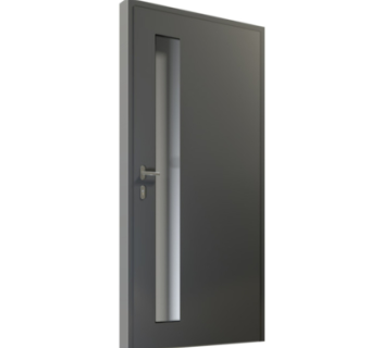 现代平开门组件su模型