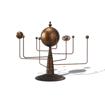 现代金属摆件su模型