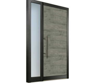 现代子母门组件su模型