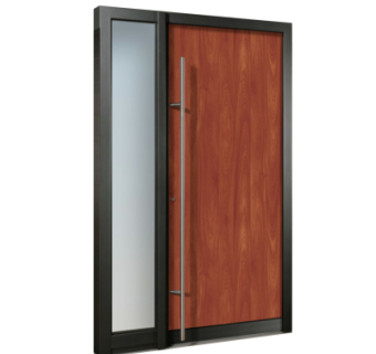 现代子母门组件su模型