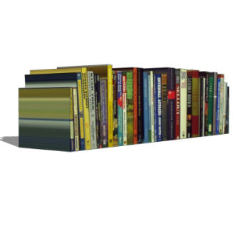 现代书籍su模型