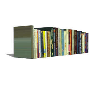 现代书籍su模型