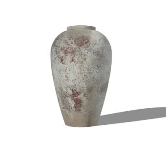 现代陶罐su模型