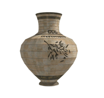 现代陶瓷罐su模型