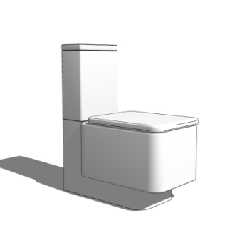 现代马桶su模型