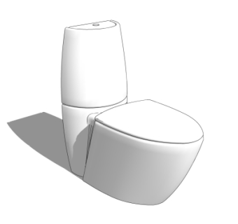 现代马桶su模型