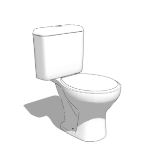 现代马桶su模型