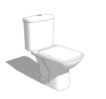 现代马桶su模型