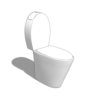 现代马桶su模型