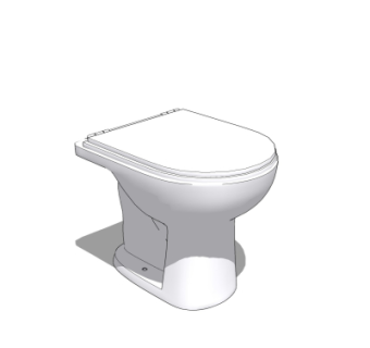 现代马桶su模型