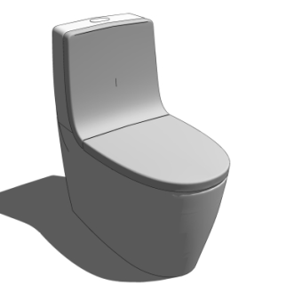 现代马桶su模型