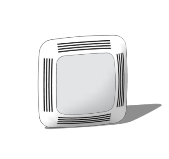 现代空调排气扇su模型