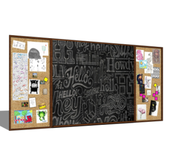 现代黑板su模型