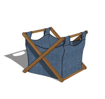 现代收纳箱su模型