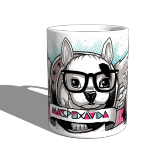 现代杯子su模型