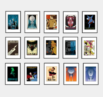 现代装饰画su模型