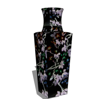 现代花瓶su模型