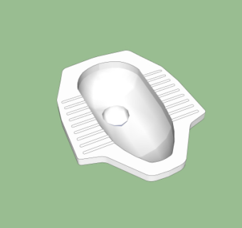 现代便器su模型