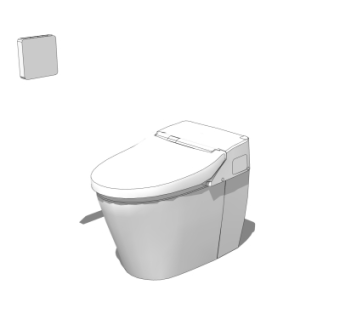 现代马桶su模型