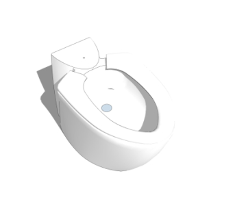 现代马桶su模型