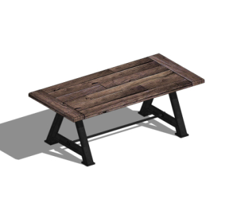 工业风茶几su模型