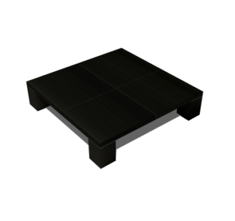 现代茶几su模型