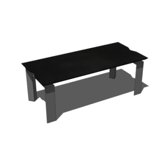 现代餐桌su模型