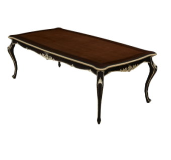 欧式餐桌su模型