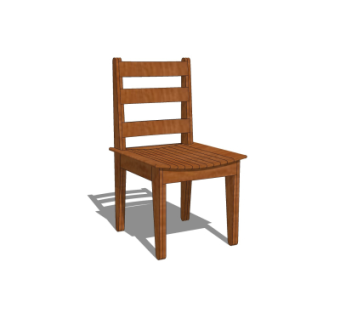 现代单椅su模型