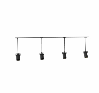 现代轨道射灯su模型