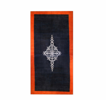 现代花纹地毯su模型