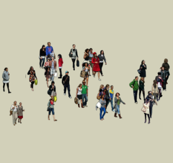 欧式人物su模型