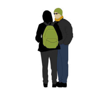 现代人物su模型