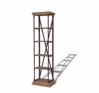 工业风装饰柜su模型