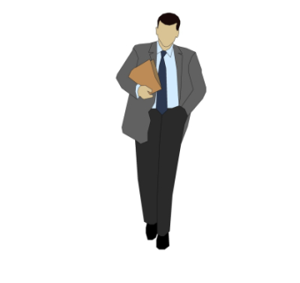 现代人物su模型