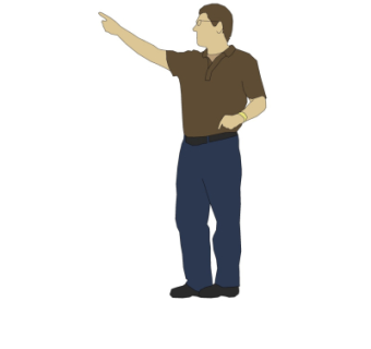 现代人物su模型