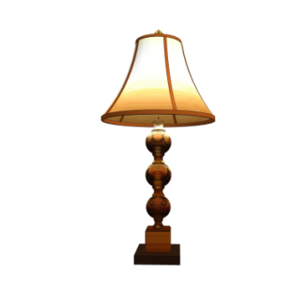 欧式台灯su模型