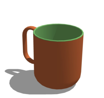 现代简约马克杯su模型