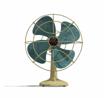 工业风电风扇su模型