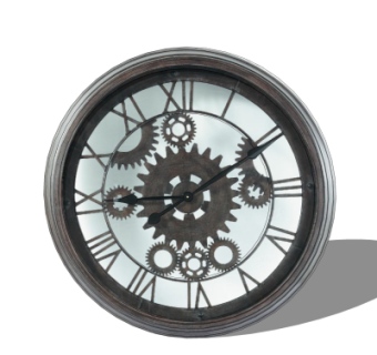 工业风金属挂钟su模型