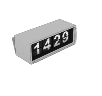 现代简约闹钟su模型