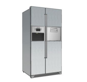 现代电冰箱su模型