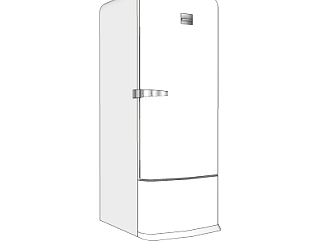 现代<em>电</em>冰箱su模型