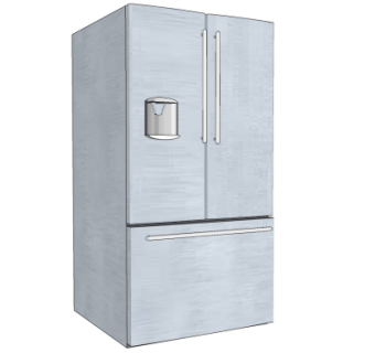 现代电冰箱su模型