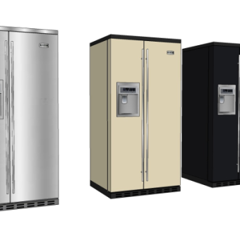 现代电冰箱su模型