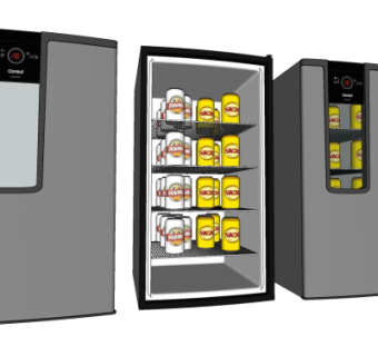 现代电冰箱su模型